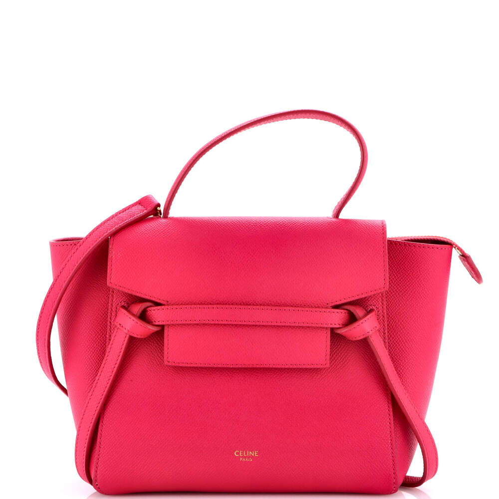 Celine Belt Bag Textured Leather Nano #239117C21B - Picture 1 of 8